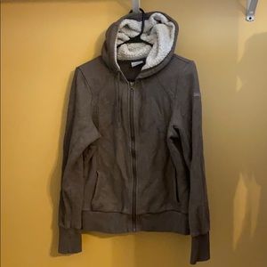 Columbia zip up hoodie women’s LG